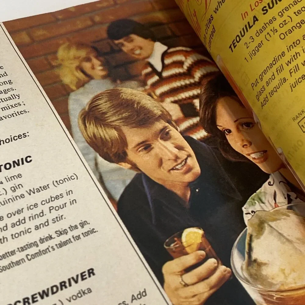 Vintage Bar Alcohol Ephemera SPIRIT OF 76 HAPPY HOUR GUIDE Booklet Recipes